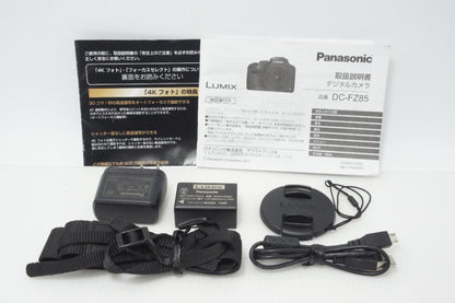 美品 Panasonic パナソニック LUMIX DC-FZ85 デジタルカメラ ブラック 260717i