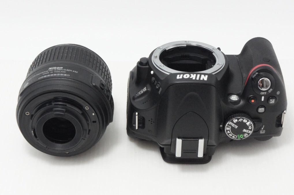 美品 Nikon ニコン D5100 ボディ + AF-S DX NIKKOR 18-55mm VR レンズ