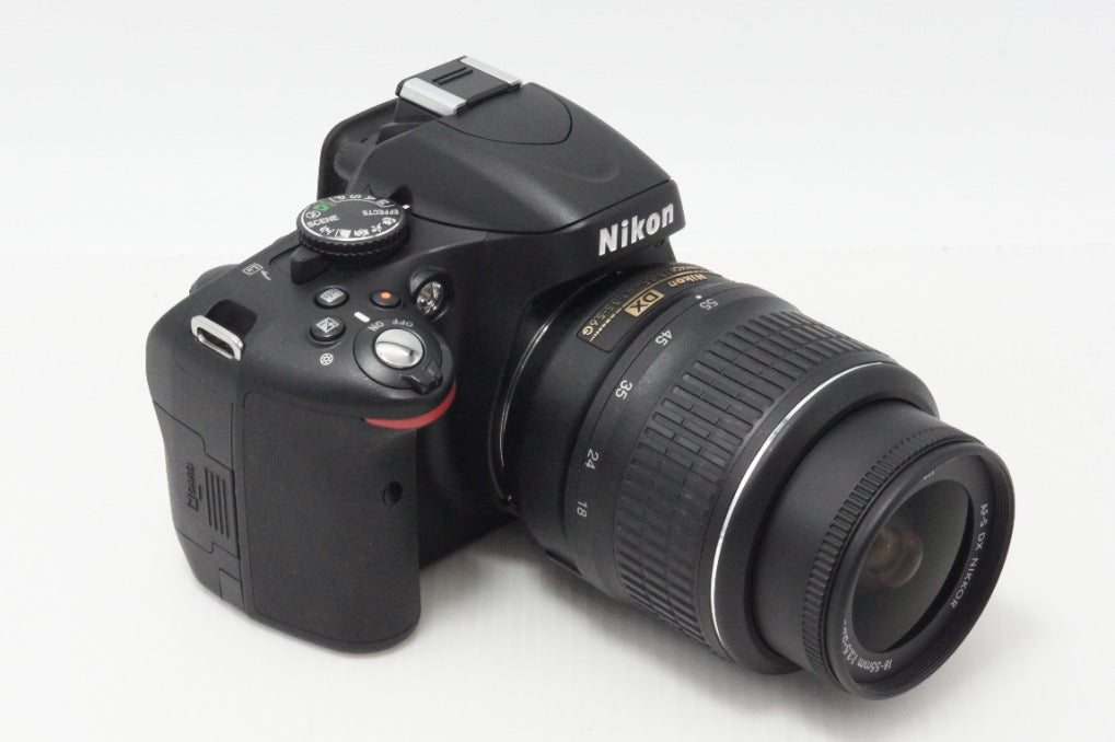美品 Nikon ニコン D5100 ボディ + AF-S DX NIKKOR 18-55mm VR レンズキット デジタル一眼レフカメラ 260717j