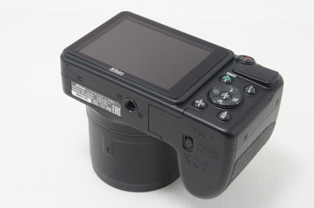 美品 Nikon ニコン COOLPIX L340 コンパクトデジタルカメラ ブラック 元箱付 260717l