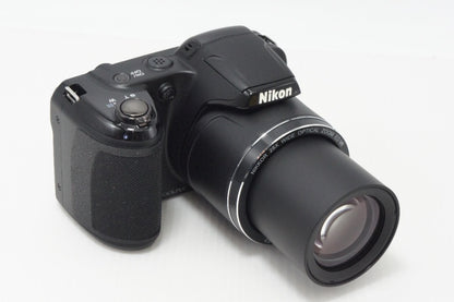 美品 Nikon ニコン COOLPIX L340 コンパクトデジタルカメラ ブラック 元箱付 260717l