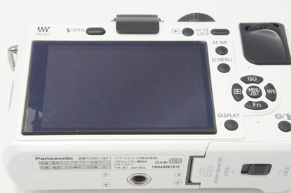 良品 Panasonic パナソニック LUMIX DMC-GF1 ボディ ミラーレス一眼カメラ ホワイト 260717m