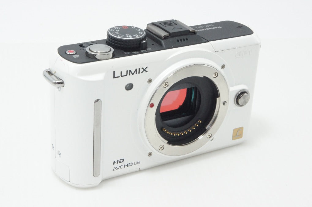 良品 Panasonic パナソニック LUMIX DMC-GF1 ボディ ミラーレス一眼カメラ ホワイト 260717m