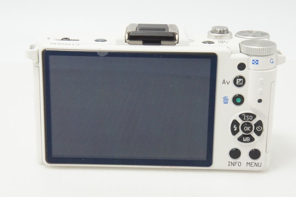 美品 PENTAX ペンタックス Q ボディ ミラーレス一眼カメラ ホワイト 260717o