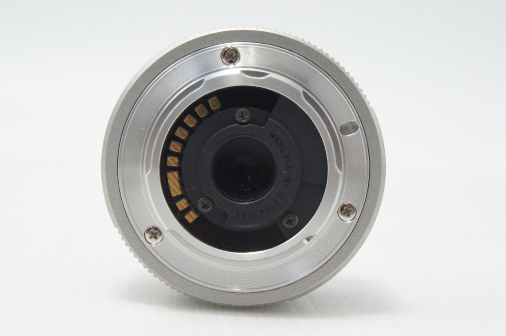 美品 PENTAX ペンタックス 01 STANDARD PRIME 8.5mm F1.9 Qシリーズ用 シルバー 260717p