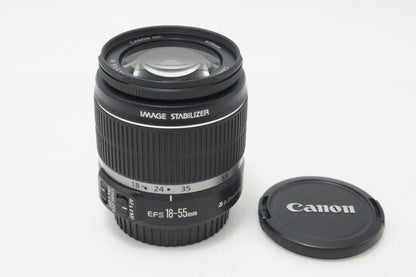 良品 Canon キヤノン EF-S 18-55mm F3.5-5.6 IS APS-C ズームレンズ 260717r