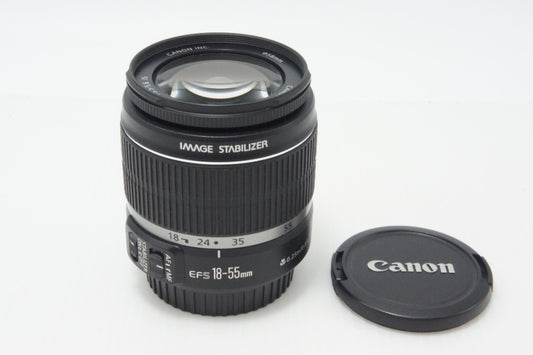 良品 Canon キヤノン EF-S 18-55mm F3.5-5.6 IS APS-C ズームレンズ 260717r