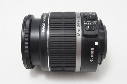 良品 Canon キヤノン EF-S 18-55mm F3.5-5.6 IS APS-C ズームレンズ 260717r