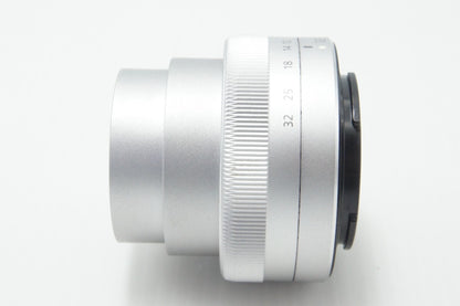 美品 Panasonic LUMIX G VARIO 12-32mm F3.5-5.6 ASPH. MEGA O.I.S. H-FS12032 マイクロフォーサーズ シルバー 260717w