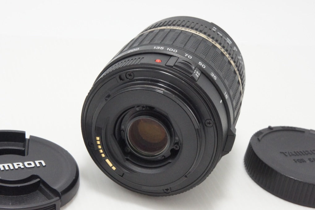 美品 TAMRON AF 18-200mm F3.5-6.3 XR Di II LD Aspherical IF MACRO A14 Canon EFマウント APS-C フード付 260717z