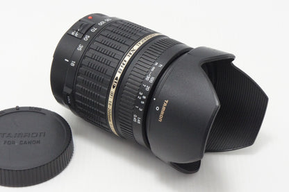 美品 TAMRON AF 18-200mm F3.5-6.3 XR Di II LD Aspherical IF MACRO A14 Canon EFマウント APS-C フード付 260717z