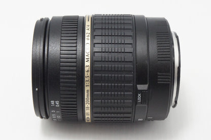 美品 TAMRON AF 18-200mm F3.5-6.3 XR Di II LD Aspherical IF MACRO A14 Canon EFマウント APS-C フード付 260717z