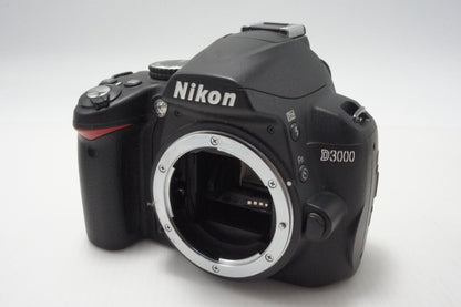 Nikon ニコン D3000 ボディ デジタル一眼レフカメラ ブラック 260720a