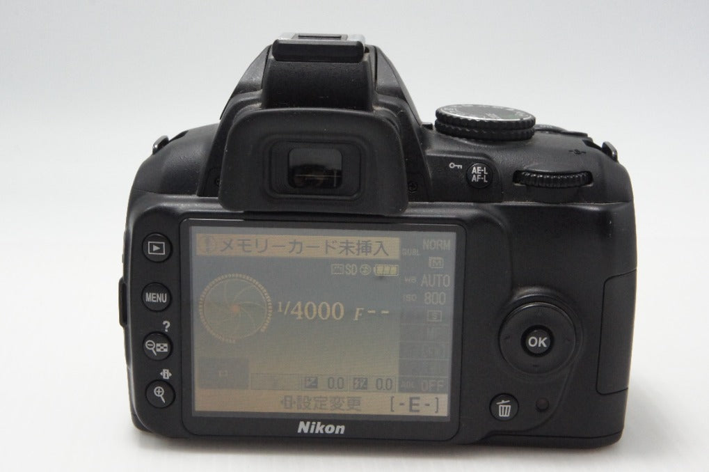Nikon ニコン D3000 ボディ デジタル一眼レフカメラ ブラック 260720a