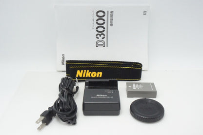Nikon ニコン D3000 ボディ デジタル一眼レフカメラ ブラック 260720a