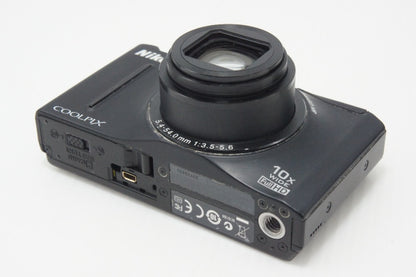 Nikon ニコン COOLPIX S8100 コンパクトデジタルカメラ ブラック 元箱付 260720f