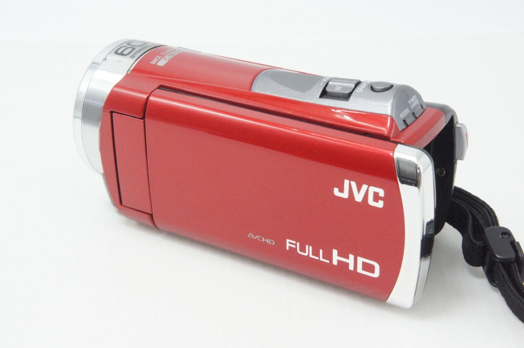 美品 JVC ケンウッド Everio GZ-E700 デジタルビデオカメラ レッド