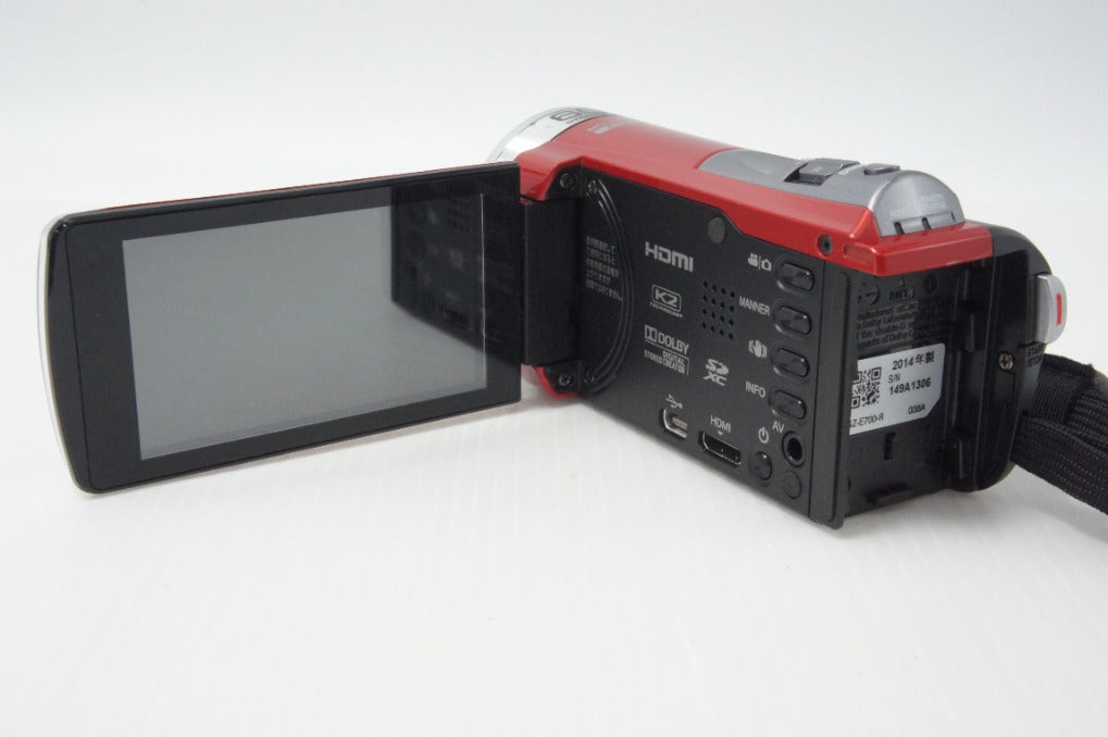 美品 JVC ケンウッド Everio GZ-E700 デジタルビデオカメラ レッド 260720h