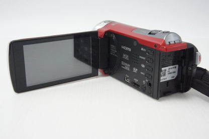 美品 JVC ケンウッド Everio GZ-E700 デジタルビデオカメラ レッド 260720h
