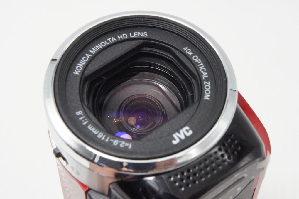 美品 JVC ケンウッド Everio GZ-E700 デジタルビデオカメラ レッド 260720h