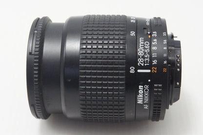 Nikon AF NIKKOR 28-80mm F3.5-5.6D Zoom Lens 260720j