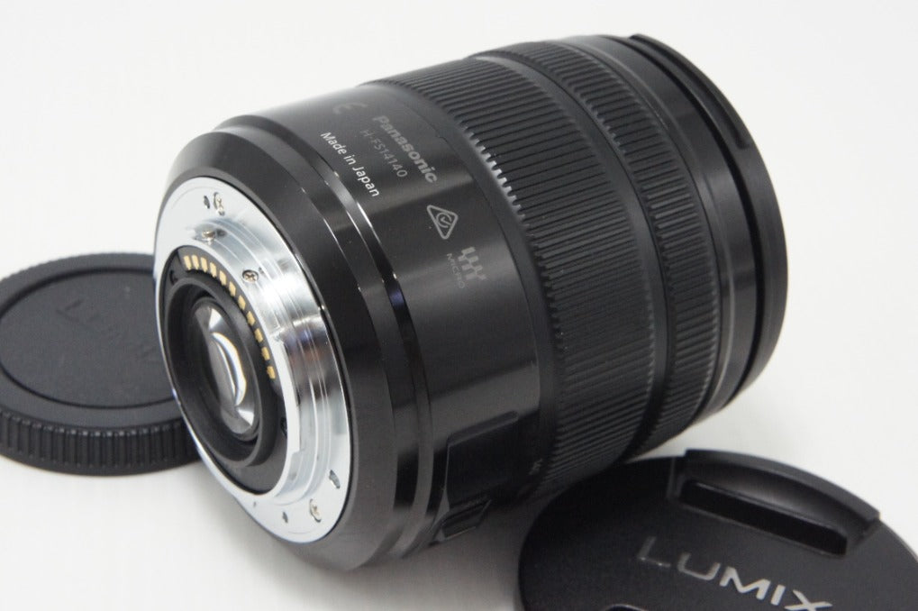 良品 Panasonic LUMIX G VARIO 14-140mm F3.5-5.6 ASPH. POWER O.I.S. H-FS14140-K マイクロフォーサーズ 260721b