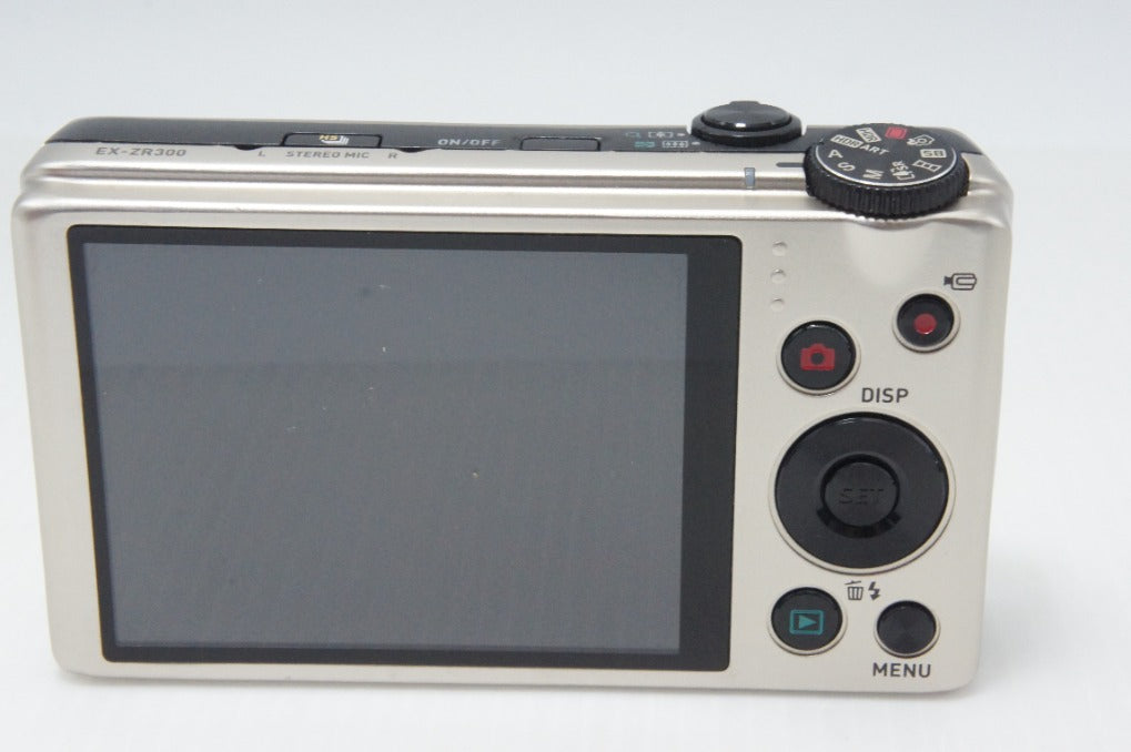 CASIO カシオ HIGH SPEED EXILIM EX-ZR300 コンパクトデジタルカメラ ゴールド 元箱付 260722b