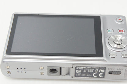 CASIO カシオ EXILIM EX-Z200 コンパクトデジタルカメラ シルバー 元箱付 260722e