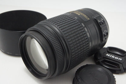 訳あり品 Nikon ニコン AF-S DX NIKKOR 55-300mm F4.5-5.6G ED VR APS-C ズームレンズ フード付 260722n