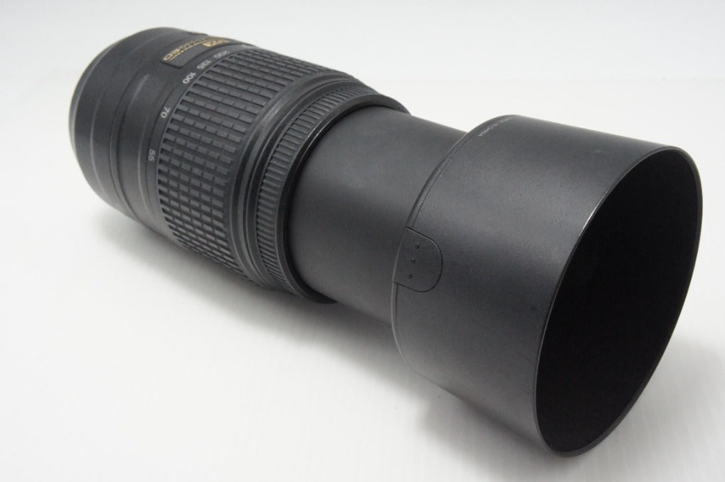 訳あり品 Nikon ニコン AF-S DX NIKKOR 55-300mm F4.5-5.6G ED VR APS-C ズームレンズ フード付 260722n