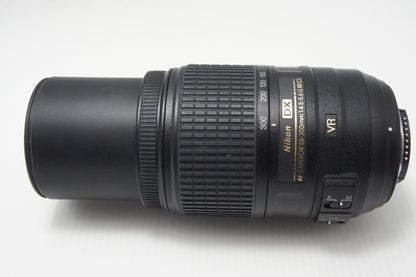 訳あり品 Nikon ニコン AF-S DX NIKKOR 55-300mm F4.5-5.6G ED VR APS-C ズームレンズ フード付 260722n