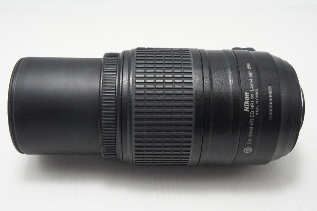 訳あり品 Nikon ニコン AF-S DX NIKKOR 55-300mm F4.5-5.6G ED VR APS-C ズームレンズ フード付 260722n