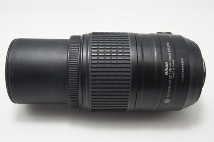 訳あり品 Nikon ニコン AF-S DX NIKKOR 55-300mm F4.5-5.6G ED VR APS-C ズームレンズ フード付 260722n