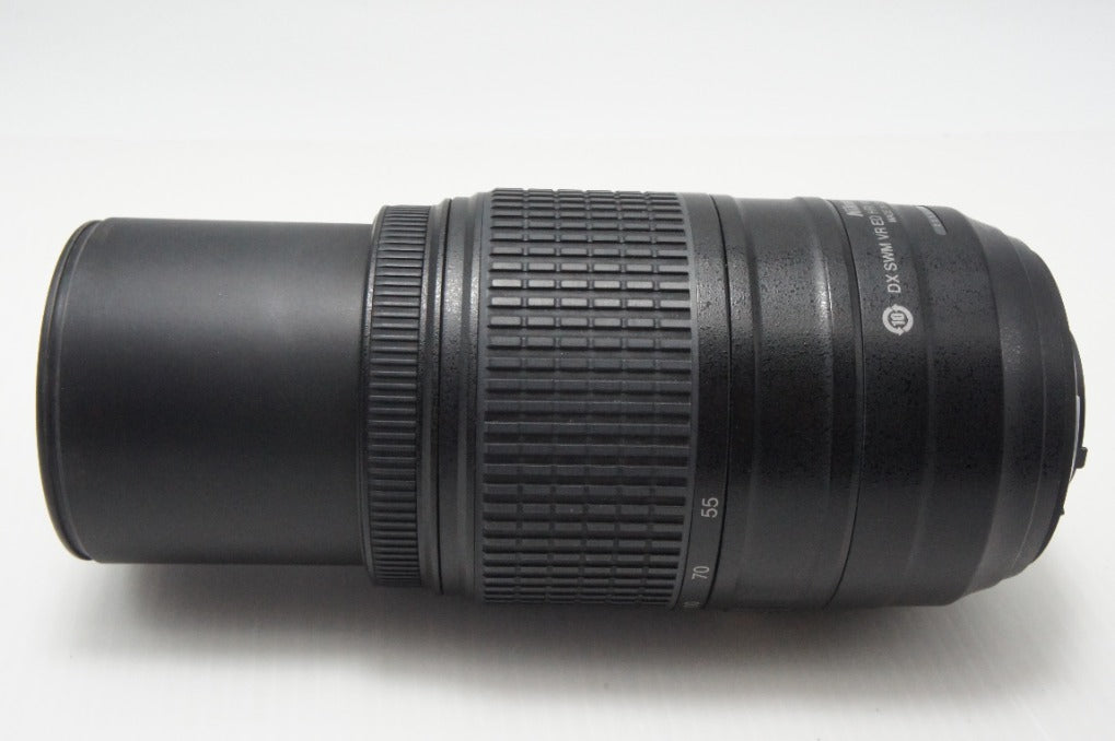 訳あり品 Nikon ニコン AF-S DX NIKKOR 55-300mm F4.5-5.6G ED VR APS-C ズームレンズ フード付 260722n