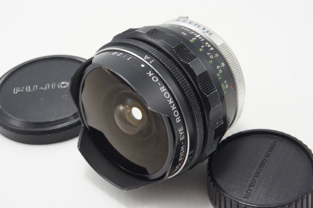 MINOLTA ミノルタ MC FISH-EYE ROKKOR-OK 16mm F2.8 魚眼レンズ SR/MD