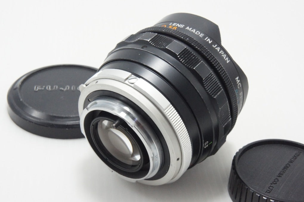MINOLTA ミノルタ MC FISH-EYE ROKKOR-OK 16mm F2.8 魚眼レンズ SR/MDマウント MF 260722q