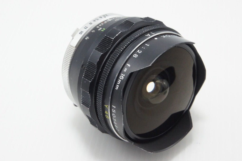 MINOLTA ミノルタ MC FISH-EYE ROKKOR-OK 16mm F2.8 魚眼レンズ SR/MDマウント MF 260722q