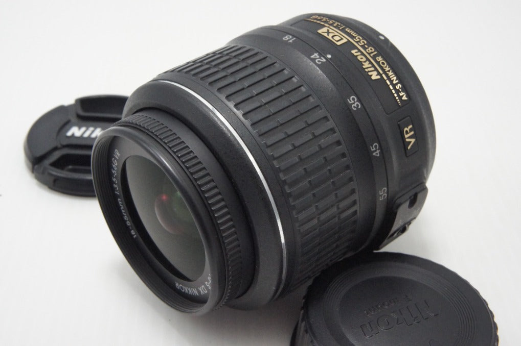 訳あり品 Nikon  ニコン AF-S DX NIKKOR 18-55mm F3.5-5.6G VR APS-C ズームレンズ 260722x