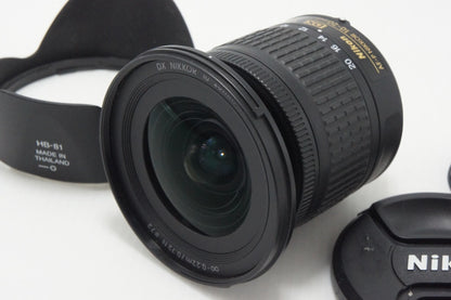 Nikon ニコン AF-P DX NIKKOR 10-20mm F4.5-5.6G VR APS-C ズームレンズ フード付 260722y