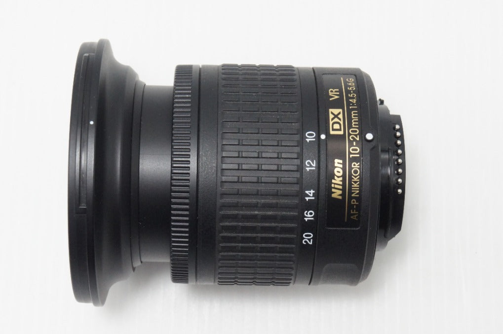 Nikon ニコン AF-P DX NIKKOR 10-20mm F4.5-5.6G VR APS-C ズームレンズ フード付 260722y