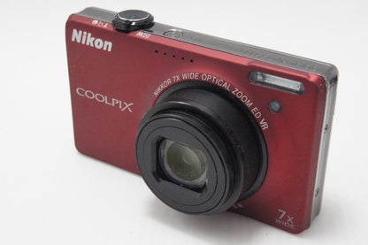 Nikon ニコン COOLPIX S6000 コンパクトデジタルカメラ フラッシュレッド 260723c
