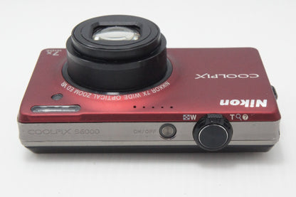 Nikon ニコン COOLPIX S6000 コンパクトデジタルカメラ フラッシュレッド 260723c