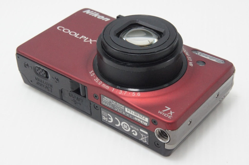 Nikon ニコン COOLPIX S6000 コンパクトデジタルカメラ フラッシュレッド 260723c