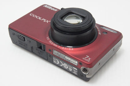 Nikon ニコン COOLPIX S6000 コンパクトデジタルカメラ フラッシュレッド 260723c