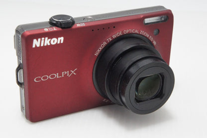 Nikon ニコン COOLPIX S6000 コンパクトデジタルカメラ フラッシュレッド 260723c