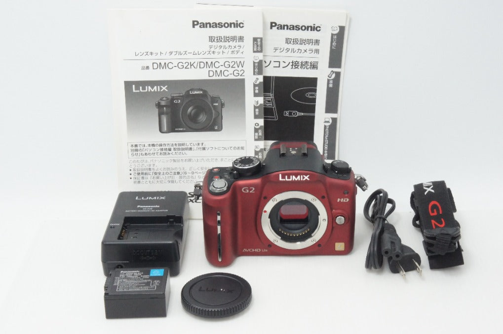良品 Panasonic パナソニック LUMIX DMC-G2 ボディ ミラーレス一眼