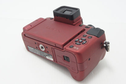 良品 Panasonic パナソニック LUMIX DMC-G2 ボディ ミラーレス一眼カメラ レッド 260723g
