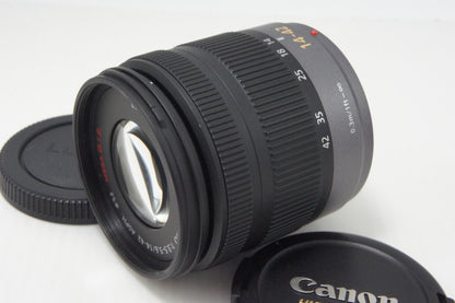 良品 Panasonic LUMIX G VARIO 14-42mm F3.5-5.6 ASPH. MEGA O.I.S H-FS014042 マイクロフォーサーズ 260723h