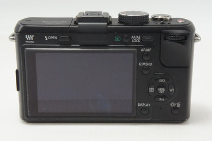良品 Panasonic パナソニック LUMIX DMC-GF1 ボディ ミラーレス一眼カメラ ブラック 260723i