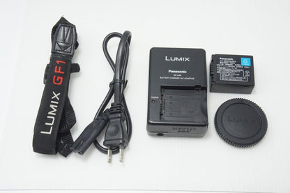 良品 Panasonic パナソニック LUMIX DMC-GF1 ボディ ミラーレス一眼カメラ ブラック 260723i
